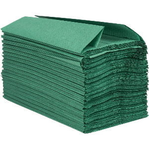 C-Fold Green 1 Ply Hand Towel