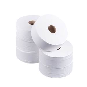 Jumbo Toilet Rolls 2 Ply White 