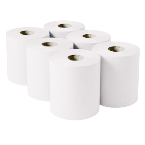 Jumbo Toilet Rolls 2 Ply White 